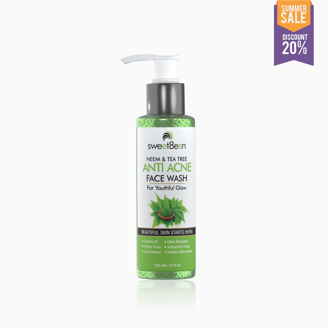 Neem & Tea Tree Anti Acne Face Wash