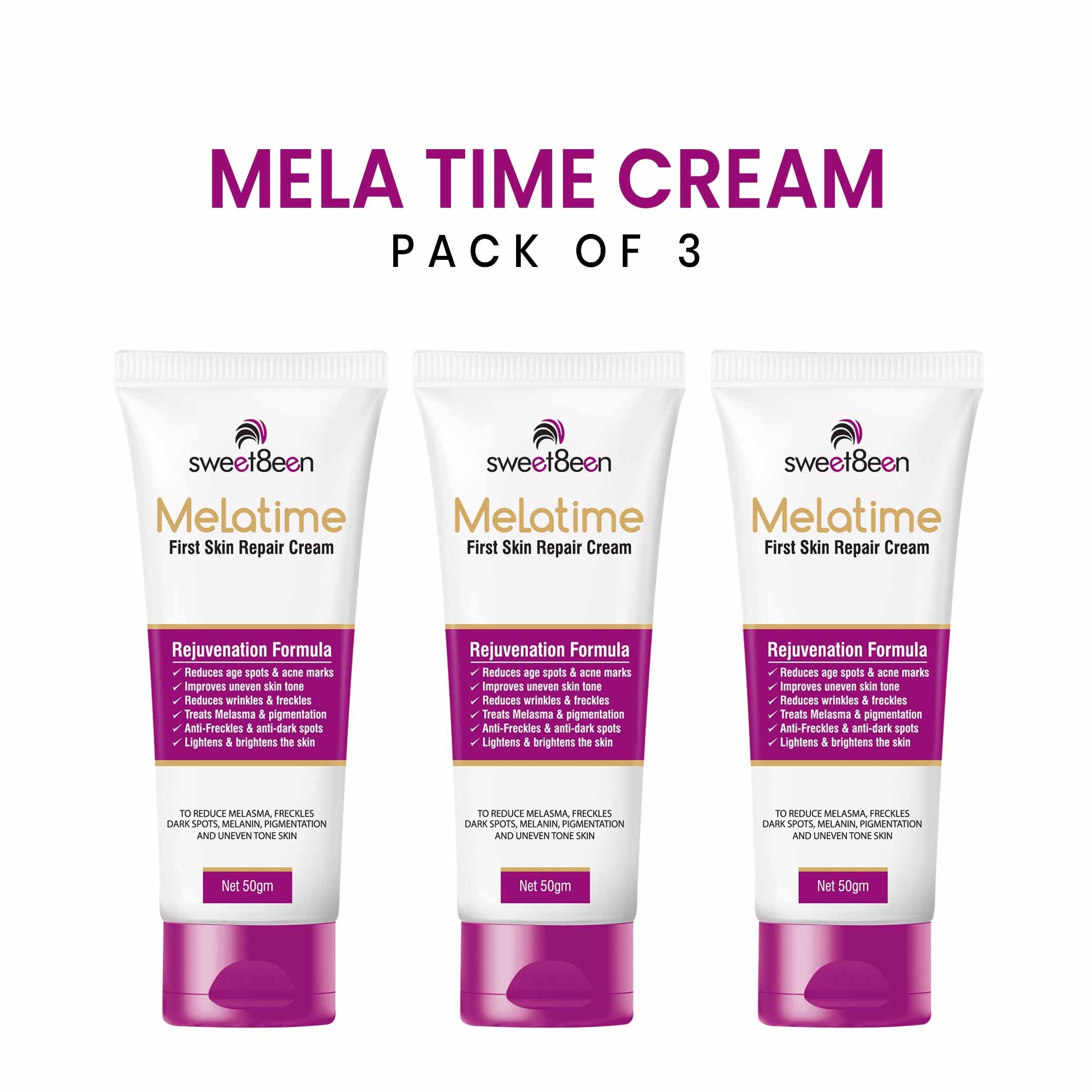 MelaTime Anti Pigmentation Cream-Pack Of 3