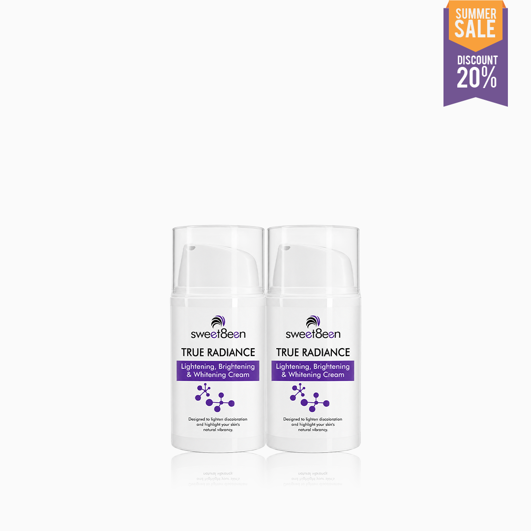 True Radiance Lightening Brightening Whitening Cream - Pack of 2