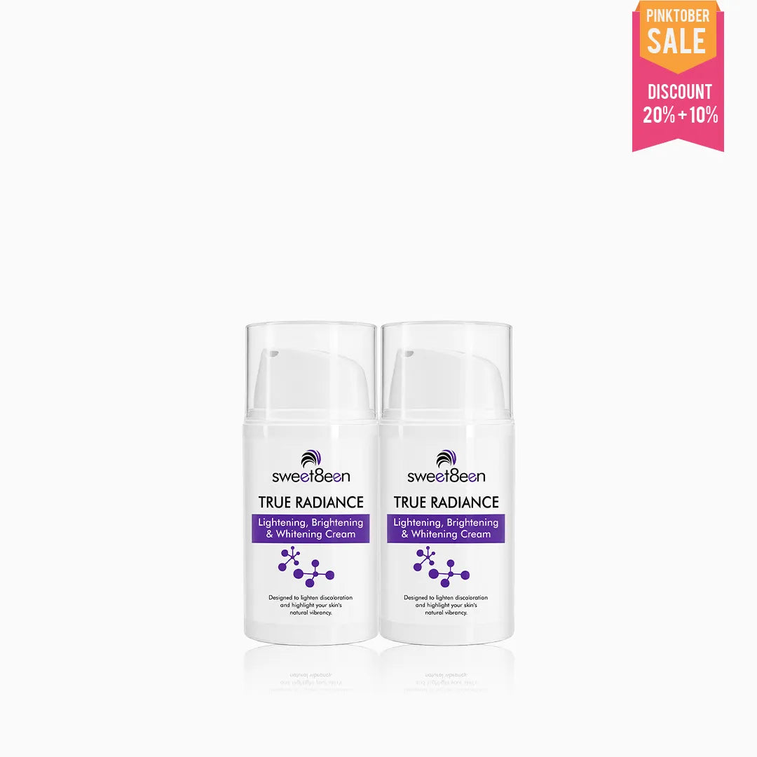 True Radiance Lightening Brightening Whitening Cream - Pack of 2