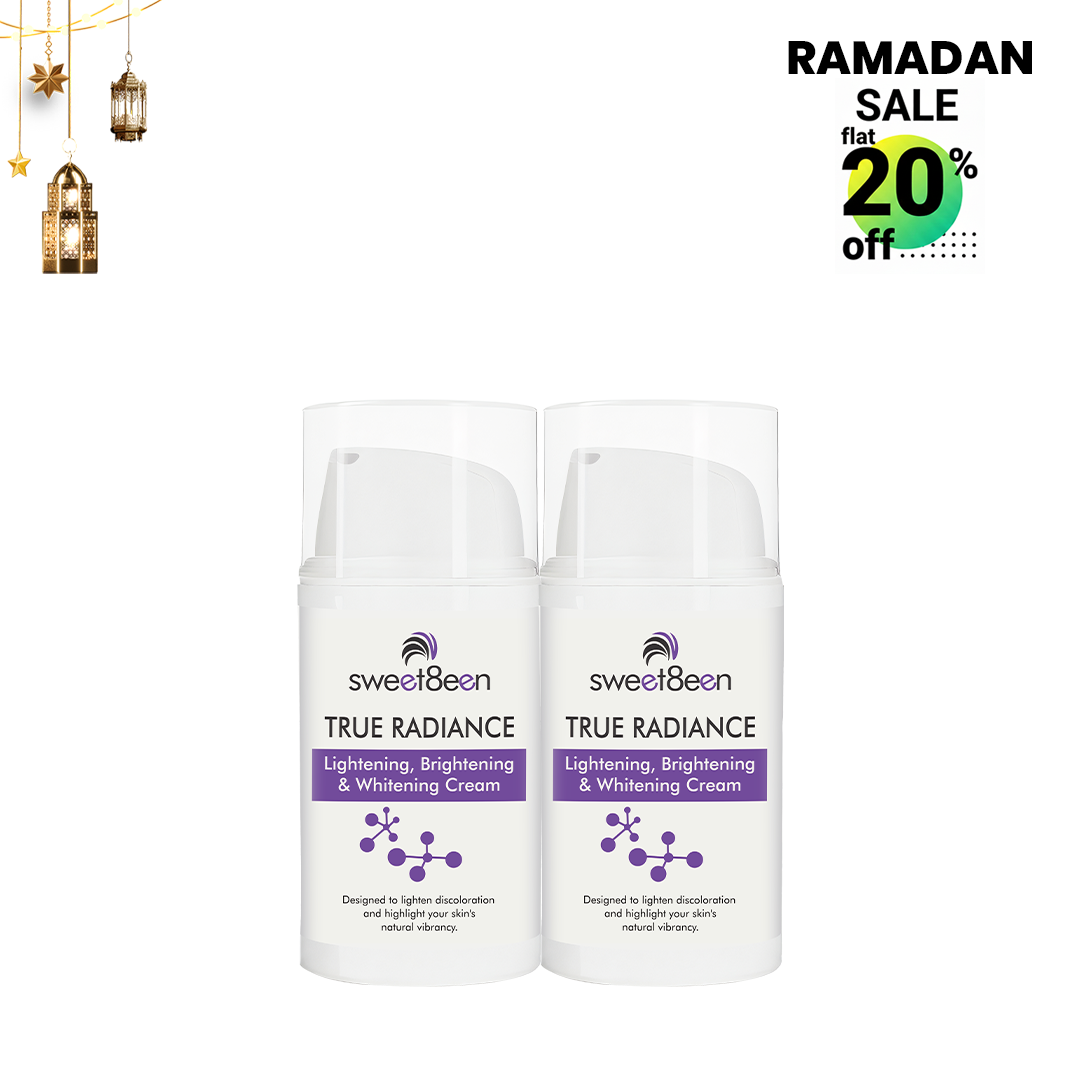 True Radiance Lightening Brightening Whitening Cream - Pack of 2