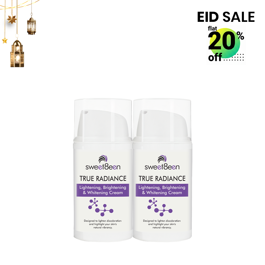 True Radiance Lightening Brightening Whitening Cream - Pack of 2