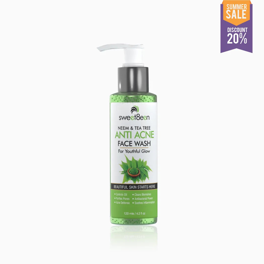 Neem & Tea Tree Anti Acne Face Wash
