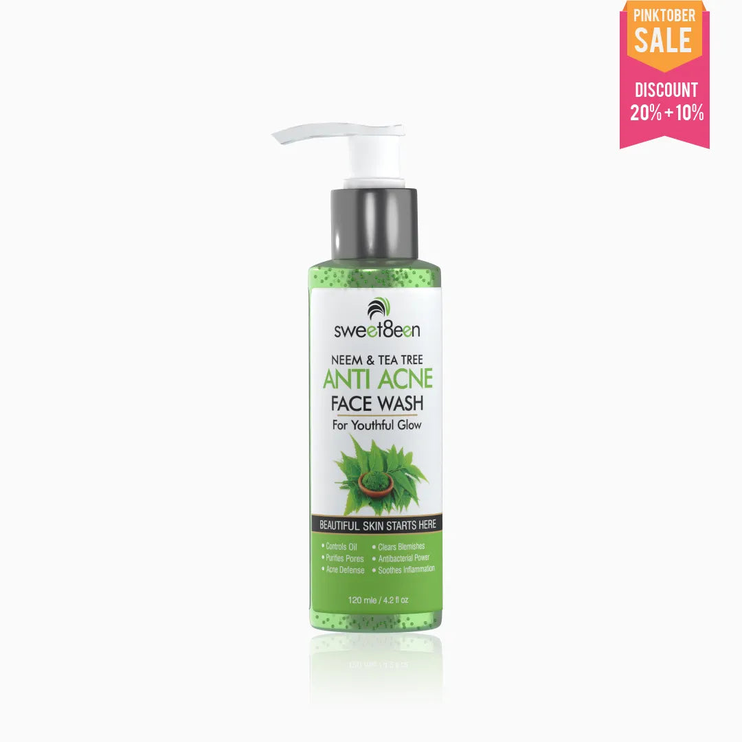 Neem & Tea Tree Anti Acne Face Wash