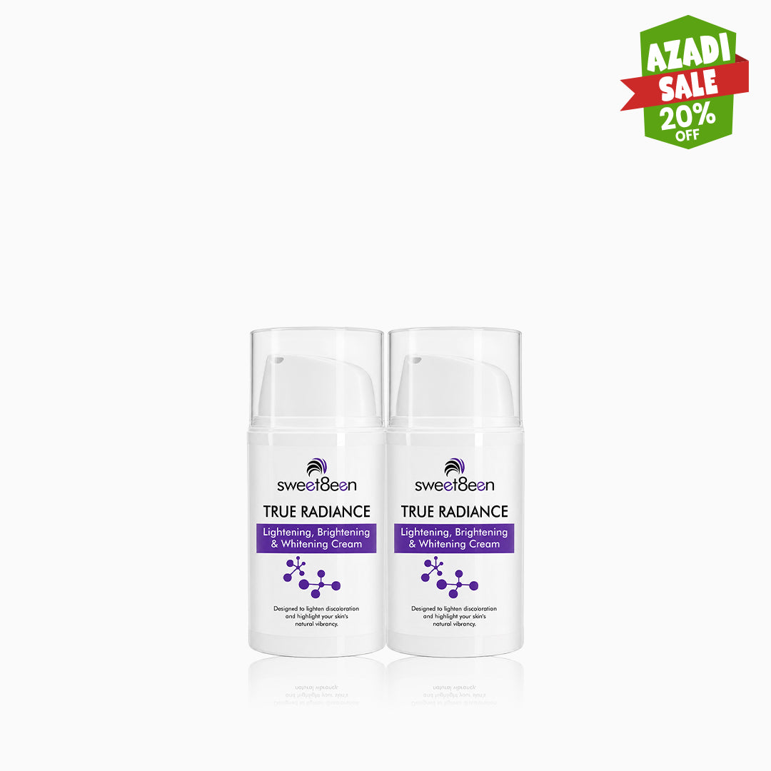True Radiance Lightening Brightening Whitening Cream - Pack of 2